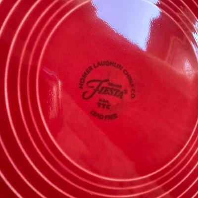 56 pc Red, White, & Blue Fiesta/Fiestaware Set