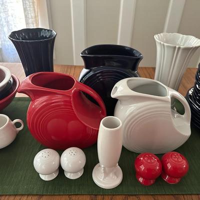 56 pc Red, White, & Blue Fiesta/Fiestaware Set