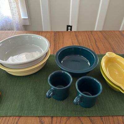 18 pc Fiesta Serving, Casserole & Misc  pcs