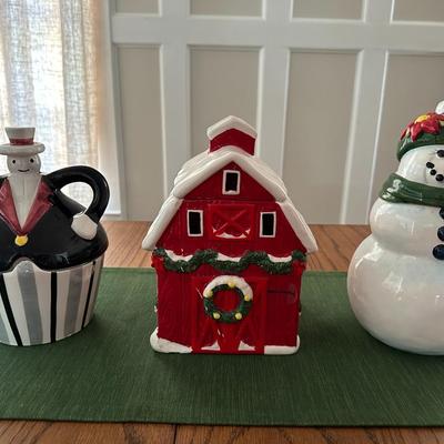 Holiday Cookie Jars
