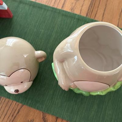 4 Adorable Monkey Cookie Jars, including Courious George!