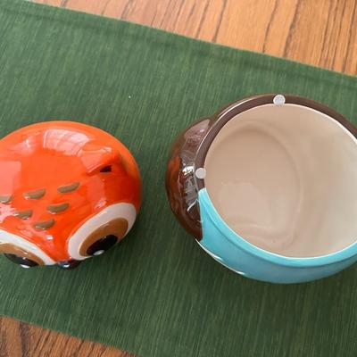 Can You Stand The Cuteness! 2 Owl Cookie Jars