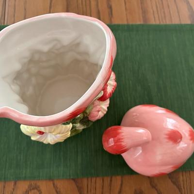 2 Exotic Bird Cookie Jars