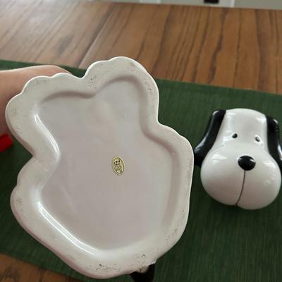 Snoopy and Dog Cookie Jars
