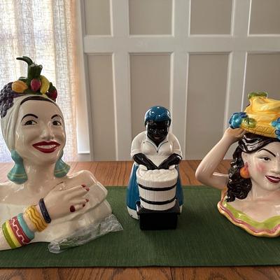 3 Unique Cookie Jars