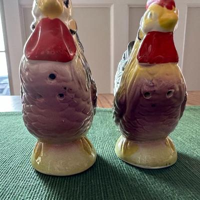 Rooster & Corn S/P Shakers