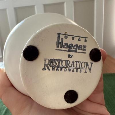 8 Restoration Hardware Pottery Vases + 1 more