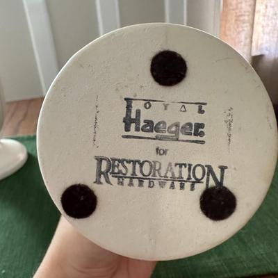 8 Restoration Hardware Pottery Vases + 1 more