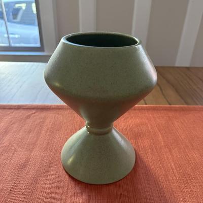 Hull, Floraline, Haeger, Pottery Barn Vases - Green