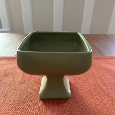 Hull, Floraline, Haeger, Pottery Barn Vases - Green