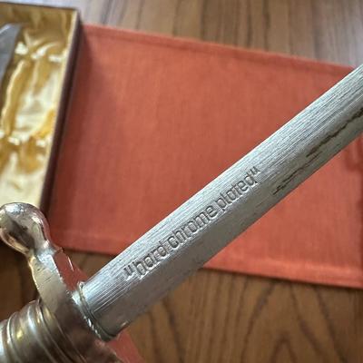 KLA-TRA-SO Stag Horn Carving Set in Original Box