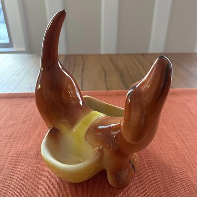 3 Dauchshund Small Planters