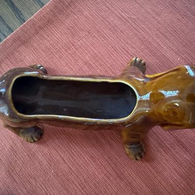 3 Dauchshund Small Planters