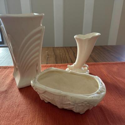 McCoy Vase & Pot, Weller Pottery Vase