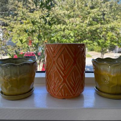 3 Ceramic Pots