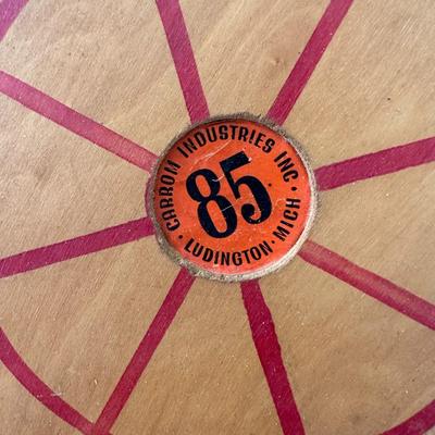 Vintage Carrom Co. Game Board w/Pockets