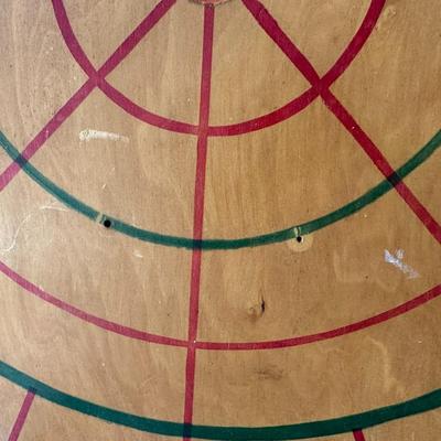 Vintage Carrom Co. Game Board w/Pockets