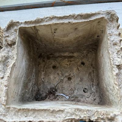 2 Unique Heavy Planters & Sidewalk Chalk!