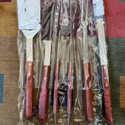 Camp Chairs & BBQ Grill Tool Set