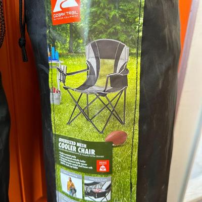 Camp Chairs & BBQ Grill Tool Set