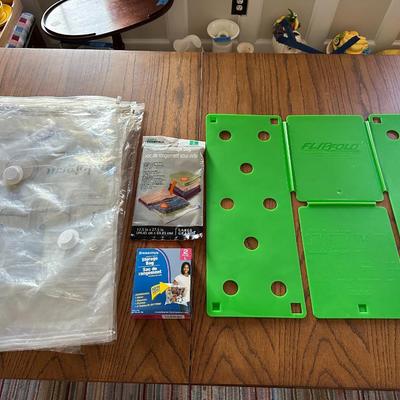 FlipFold Shirt Folder & Vacuum Storage Bags