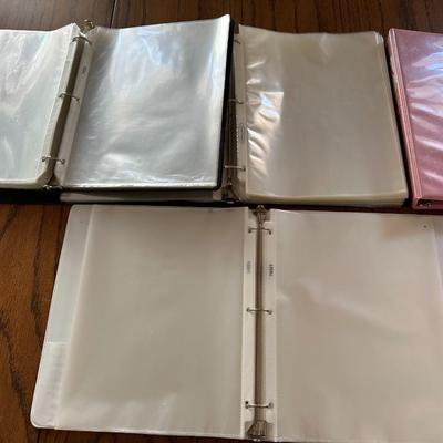 Binders, Sheet Protectors, Small Easels