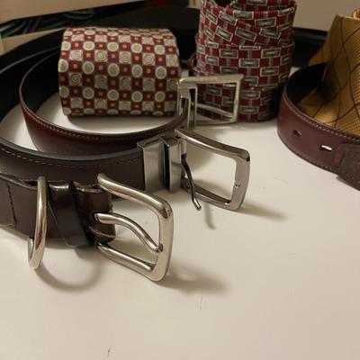 Men's Belts & Ties