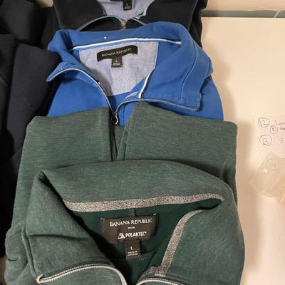 1/4 Zip Long Sleeve Cotton Shirts