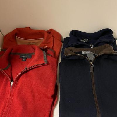 Large 1/4 Zip Sweaters