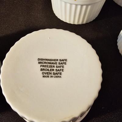 Assorted White China Serving Dishes  (K-JS)