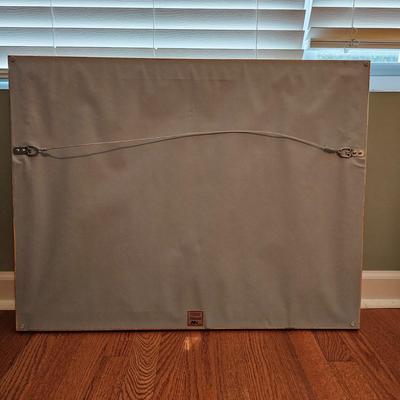 Sea & Town Watercolor, Pencil Signed (PS-JS)