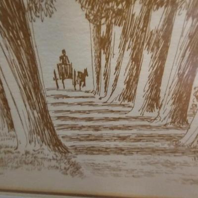 Three Fred Brauer Pencil Signed Art (PS-JS)