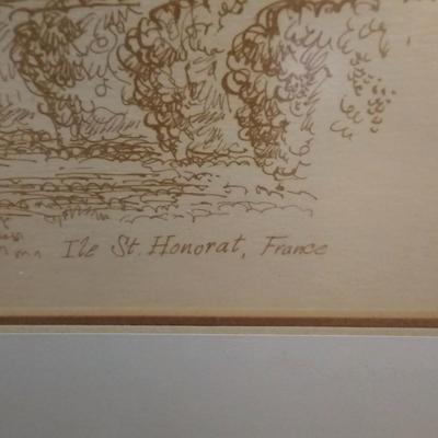 Three Fred Brauer Pencil Signed Art (PS-JS)