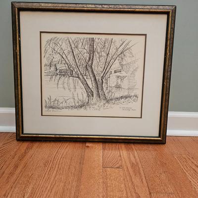 Three Fred Brauer Pencil Signed Art (PS-JS)