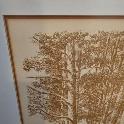 Three Fred Brauer Pencil Signed Art (PS-JS)