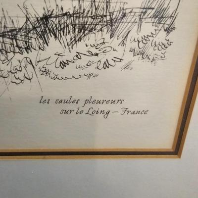 Three Fred Brauer Pencil Signed Art (PS-JS)
