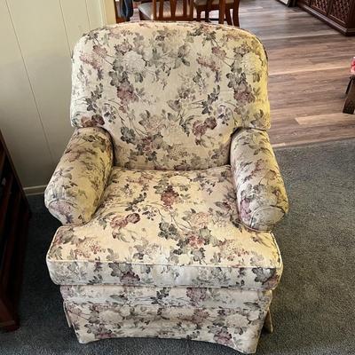 Lancer Floral Armchair (LR-MK)