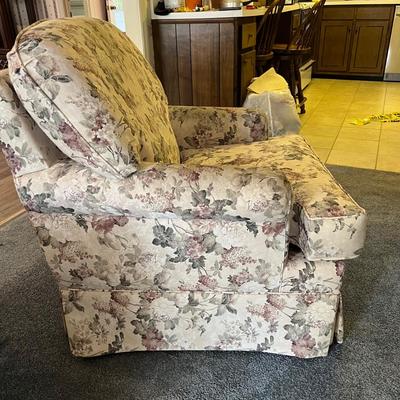 Lancer Floral Armchair (LR-MK)