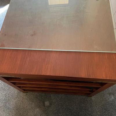 Unique Wooden Side Table (LR-MK)