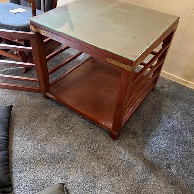Unique Wooden Side Table (LR-MK)