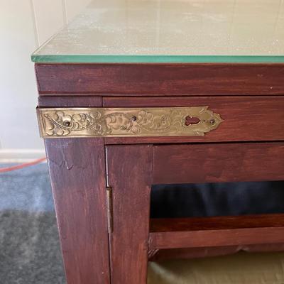 Unique Wooden Side Table (LR-MK)
