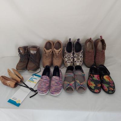 Women's Shoes Size 8, incl. Sloggers, Skechers, Jambu, & More (B1-BBL)