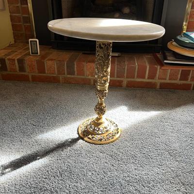 Round Marble Side Table and More (LR-MK)