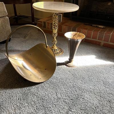 Round Marble Side Table and More (LR-MK)