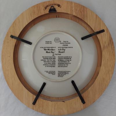 Collectible Wildlife Plates (B1-BBL)