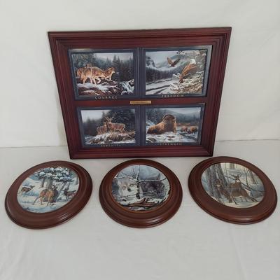 Collectible Wildlife Plates (B1-BBL)