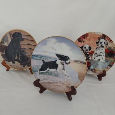 Collectible Dog Plates (B1-BBL)