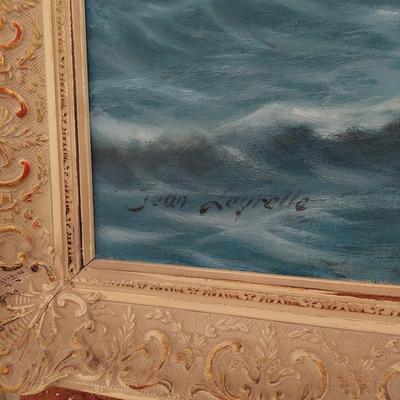 Ocean Landscape Oil Painting (LR-BBL)