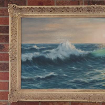 Ocean Landscape Oil Painting (LR-BBL)