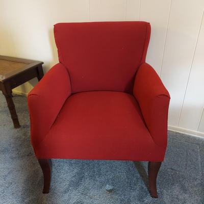 Red Armchair (DR-BBL)